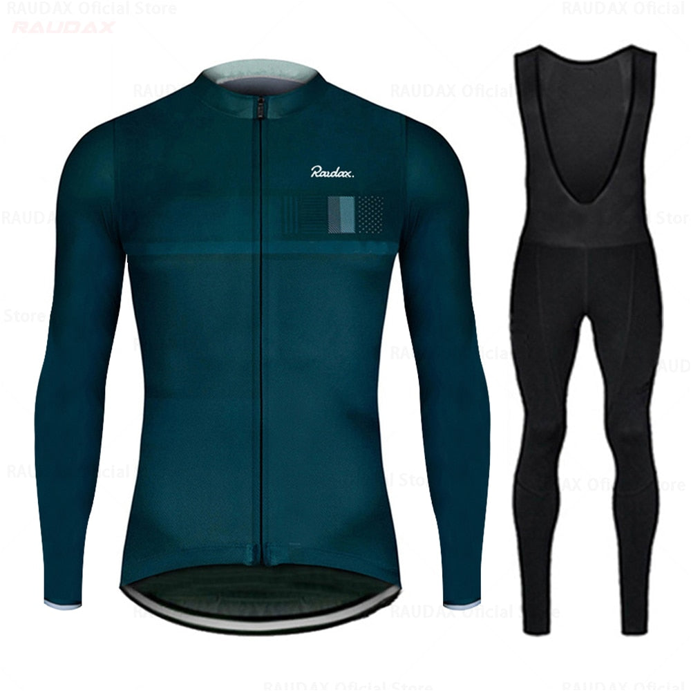 Men Long Sleeve Cycling Sets 1