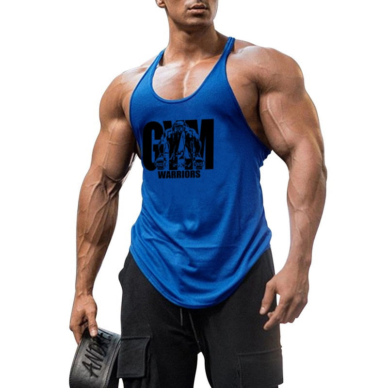 Men Cotton Gym Stringer Tank Top