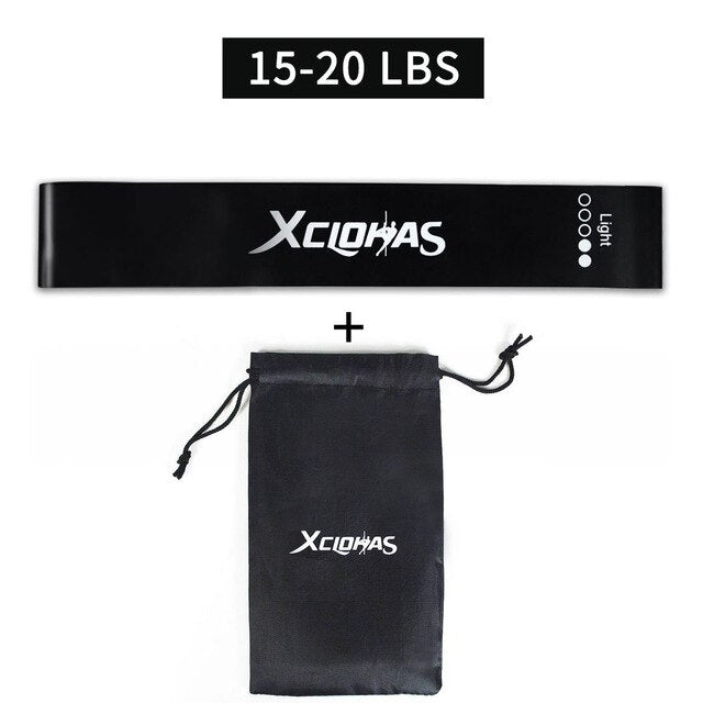 Mini Loops Latex Workout Bands 0.7mm with Bag