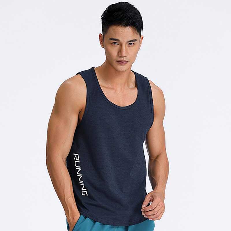 Men Gym Sleeveless Shirt MW1604-Gray