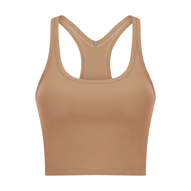 Passion U-Back Women Yoga Bras 2081 Burnt Orange