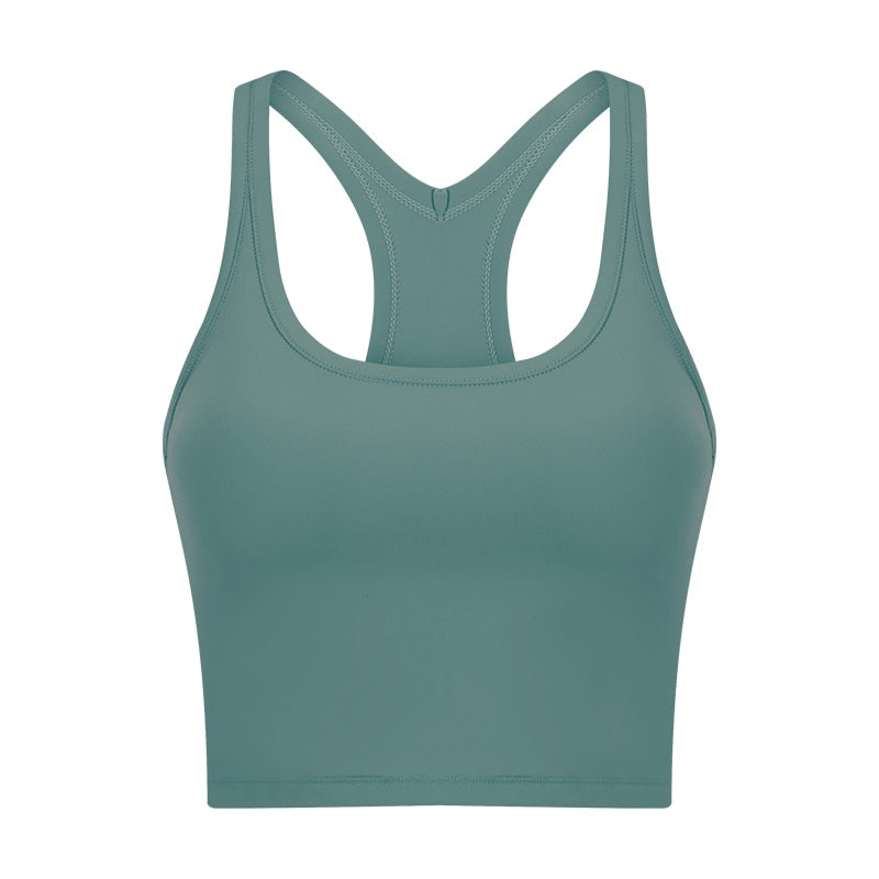 Passion U-Back Women Yoga Bras 2081 Tide Blue