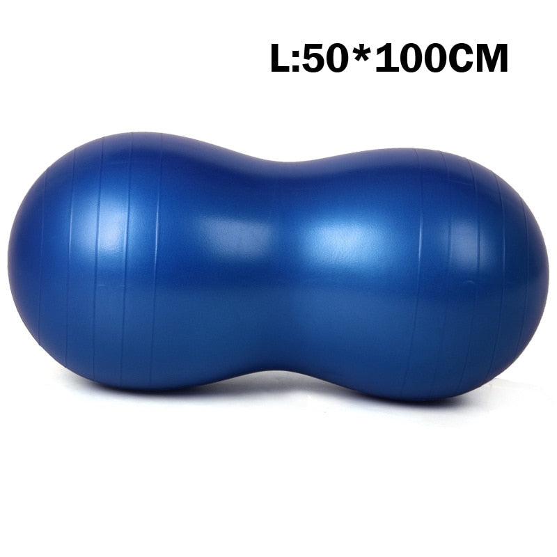 Anti-Burst Pilates Fitness ball 50-100cm blue