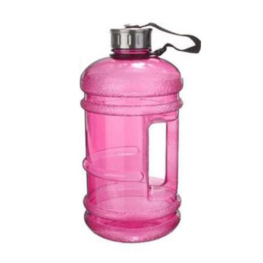 Portable Size PETG Large Capacity Water Bottle China 2.2l pink