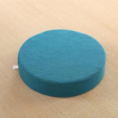 Yoga Meditation Cushion Backrest Pillow Lake blue 40x6cm