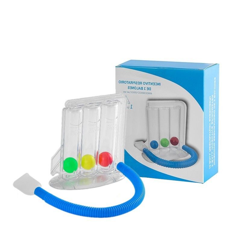 Lung Function Breathing Exerciser 3 Balls With Packing Box