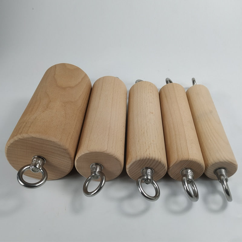 Home Gym Wooden Hand Grips