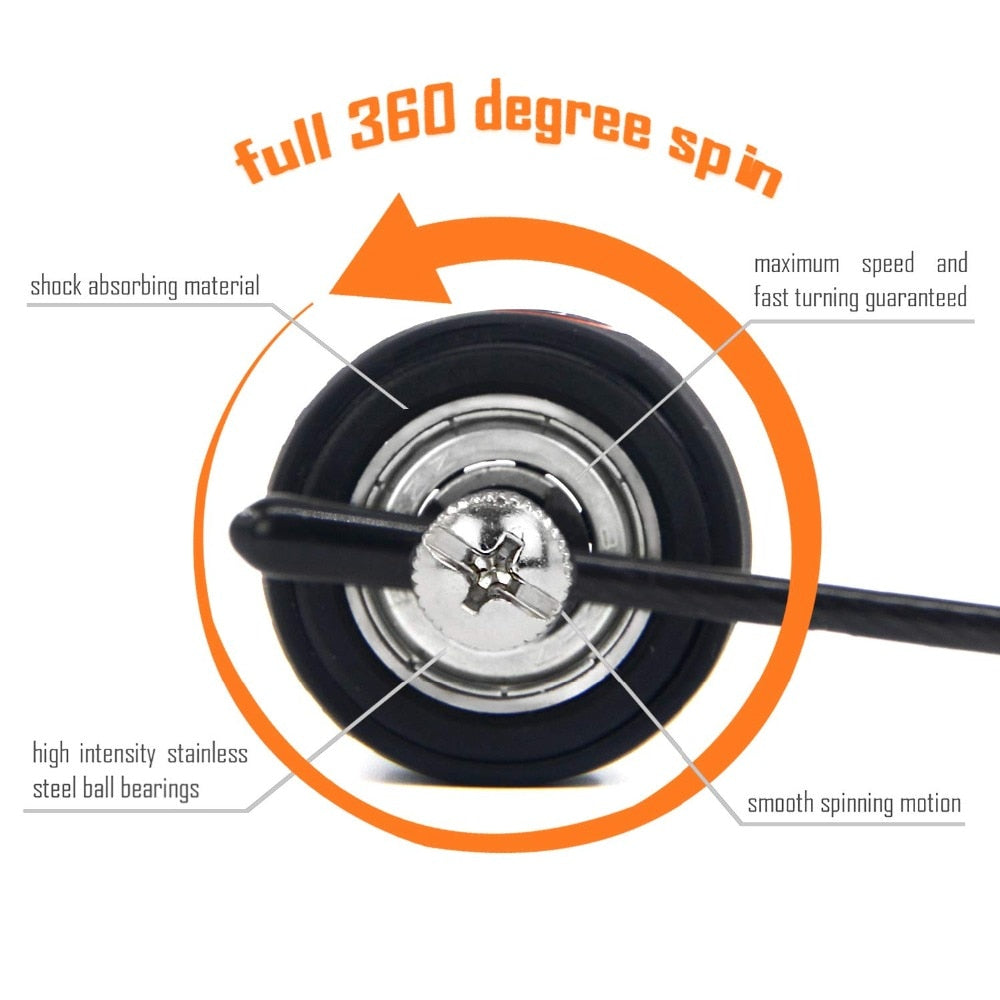 Double Unders Speed Skipping Rope