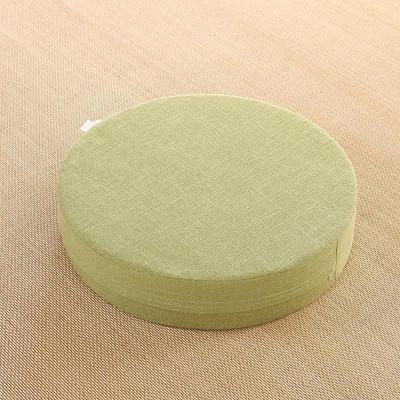 Yoga Meditation Cushion Backrest Pillow Green 40x6cm