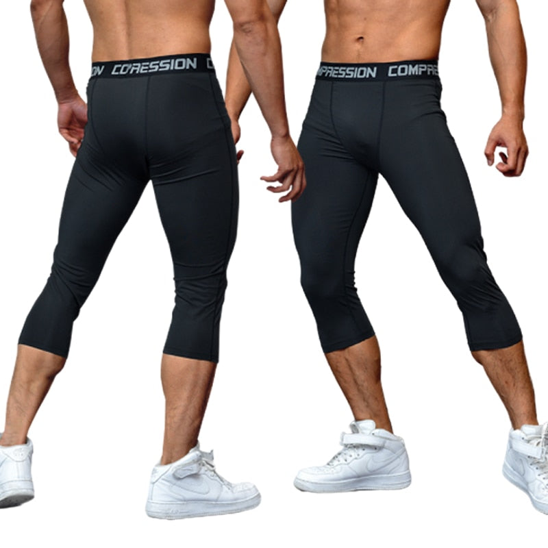 Men's Sports 3/4 Cropped Pants