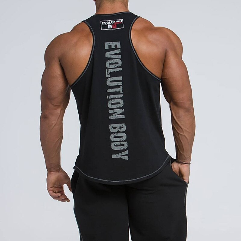 Men Undershirt Exercise Sport Tank Top