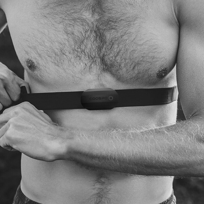 Heart Rate Monitor Black Chest Belt