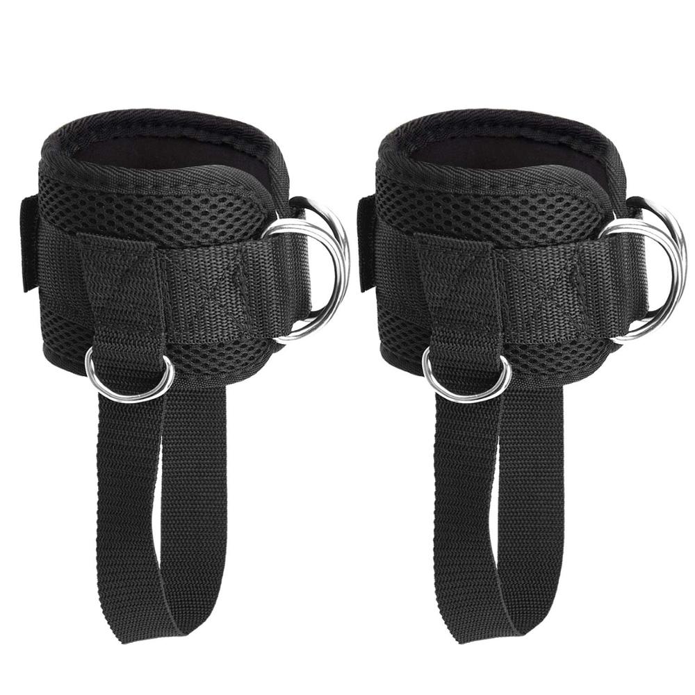 Adjustable 4 D-Ring Ankle Straps