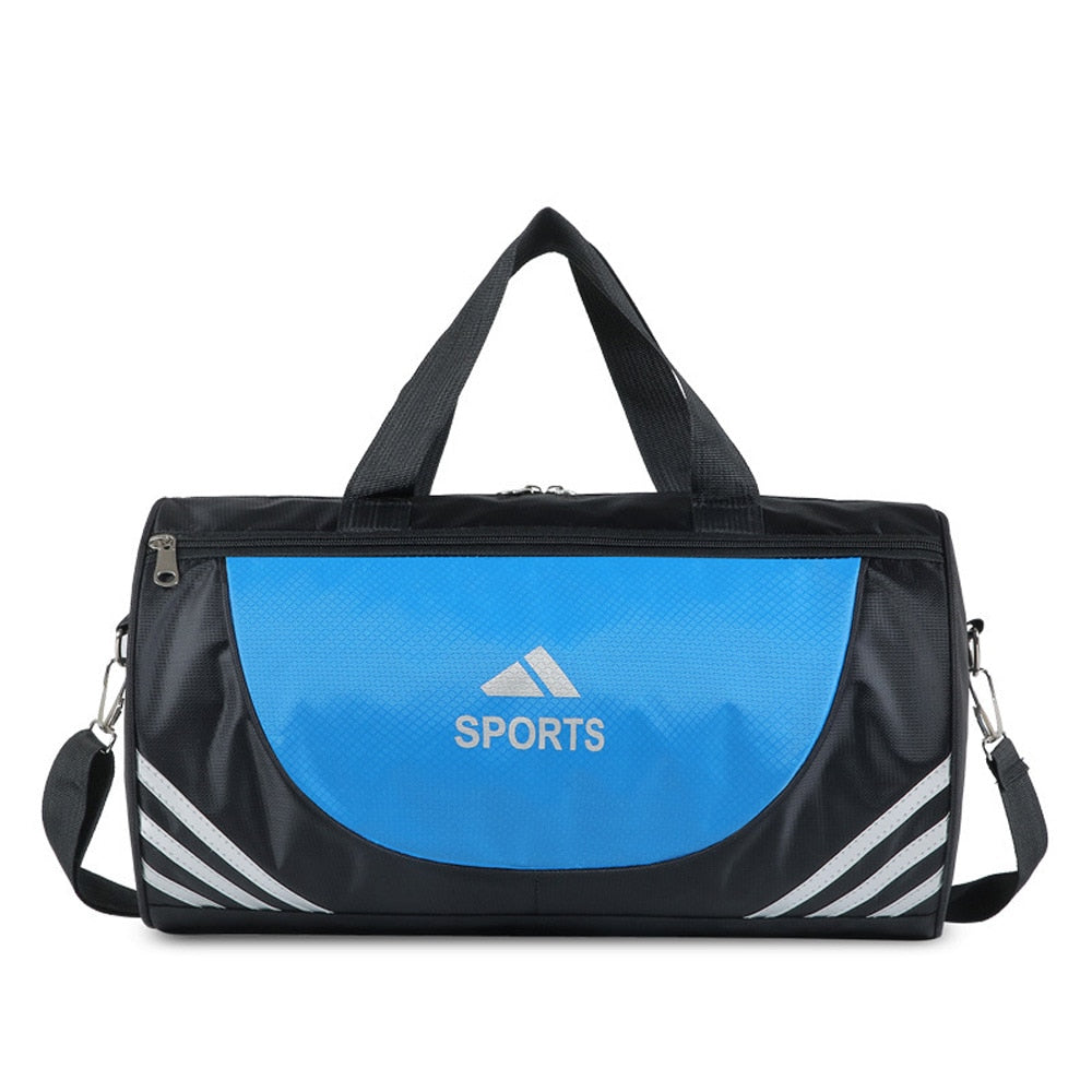 Women Fitness Travel Crossbody Sport Bags Blue