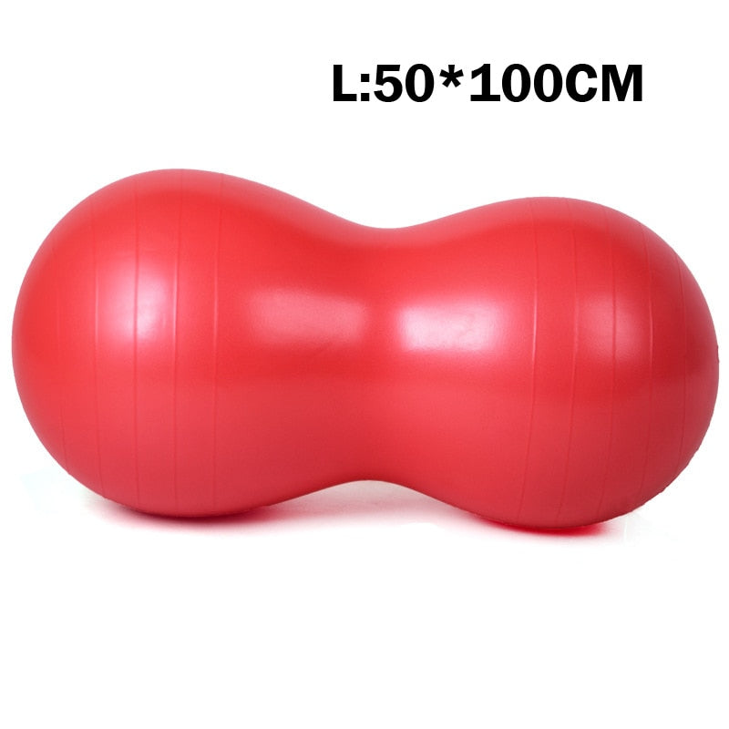 Anti-Burst Pilates Fitness ball 50-100cm red