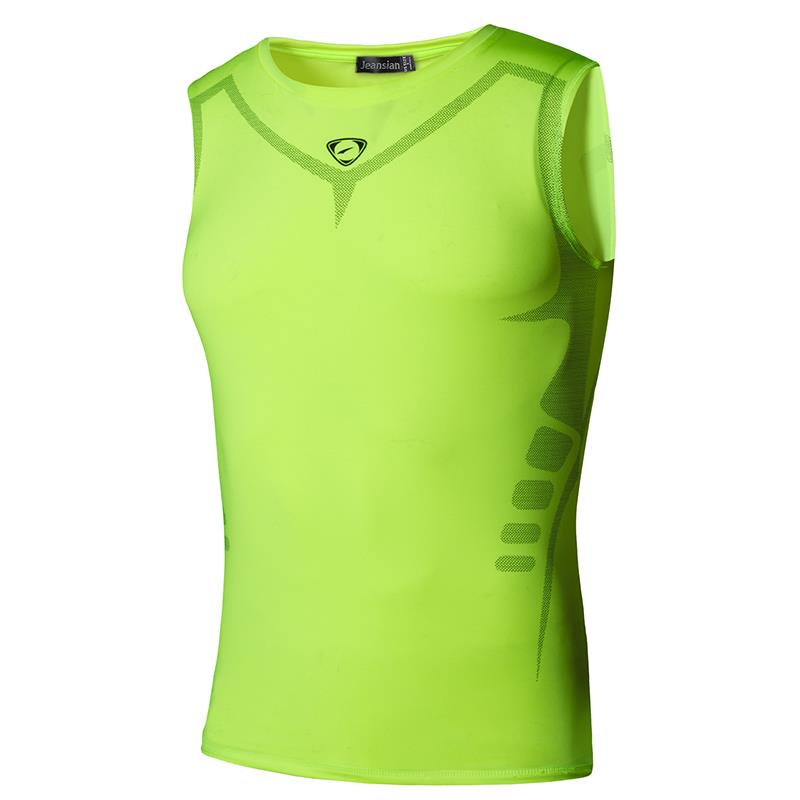 Men's Quick Dry Sleeveless Sport Shirts LSL207-GreenYellow China