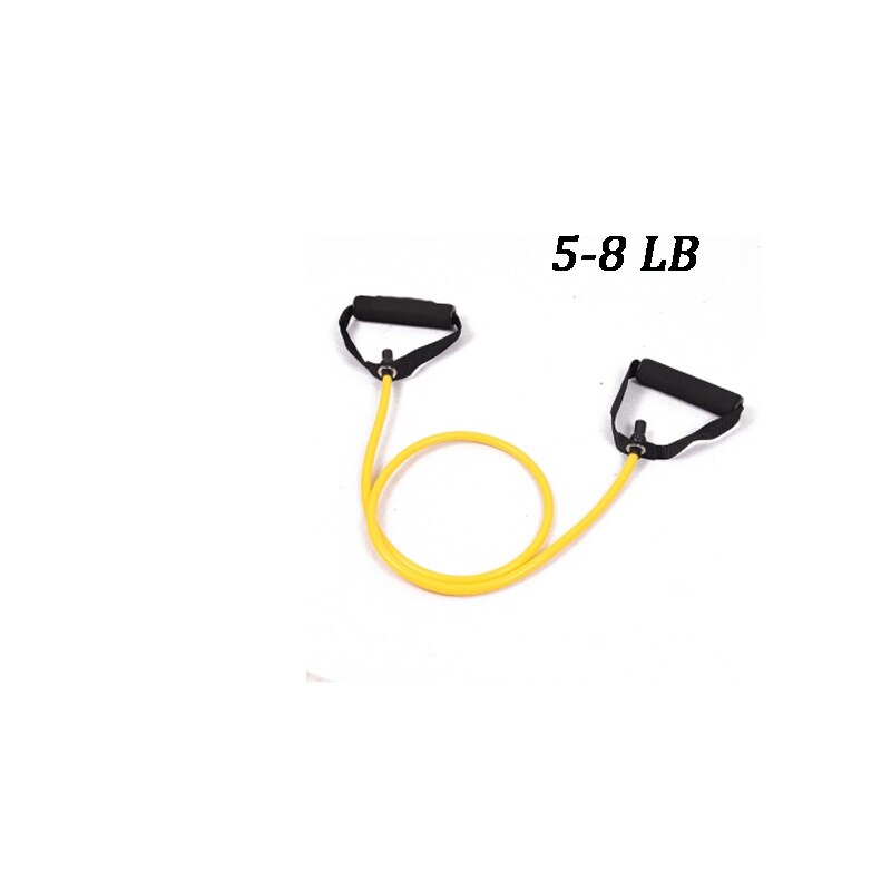 Fitness 5 Levels Resistance Bands Yellow