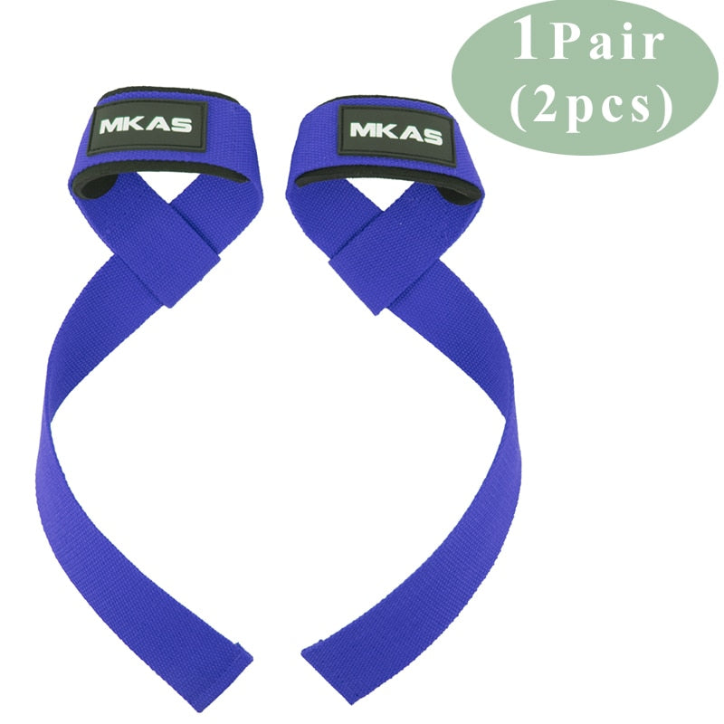 Gym Lifting Straps blue 2