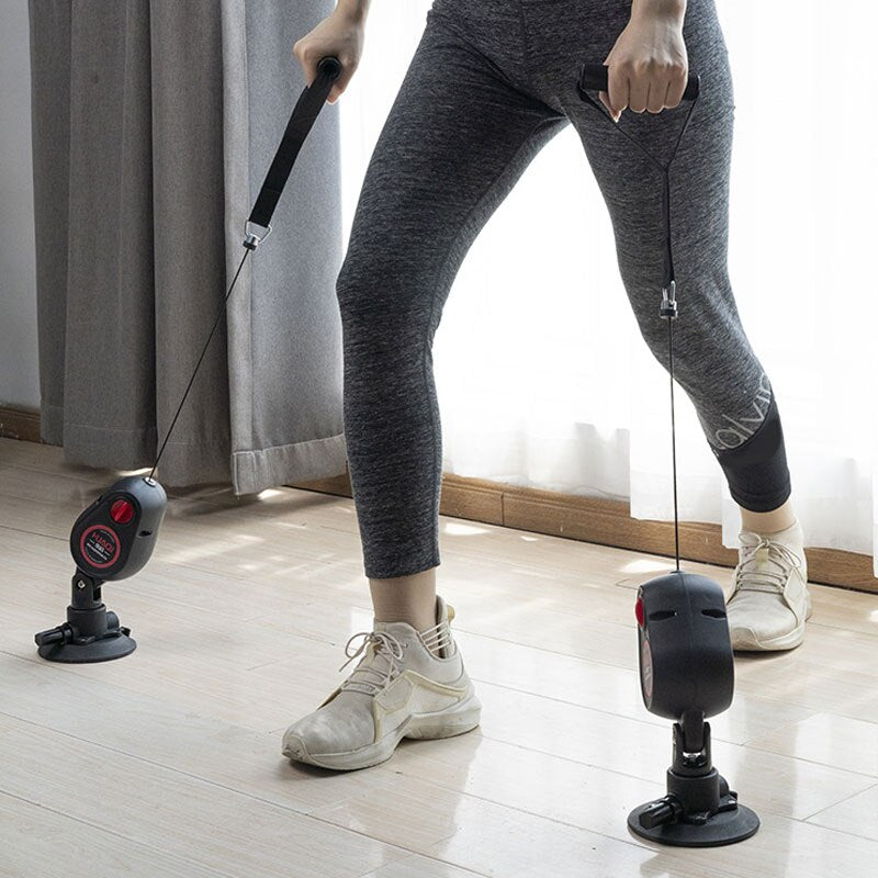 Fitness Pull Rope Trainer With Suction Cups