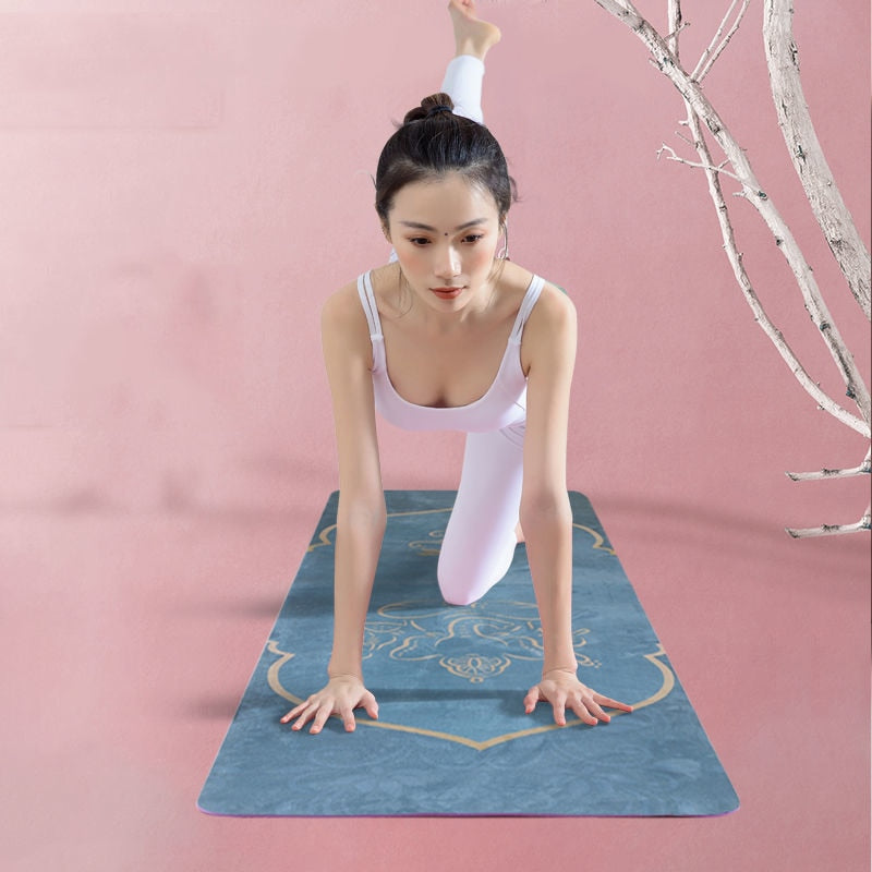 Non-slip Color Printed Fitness Exercise Mat