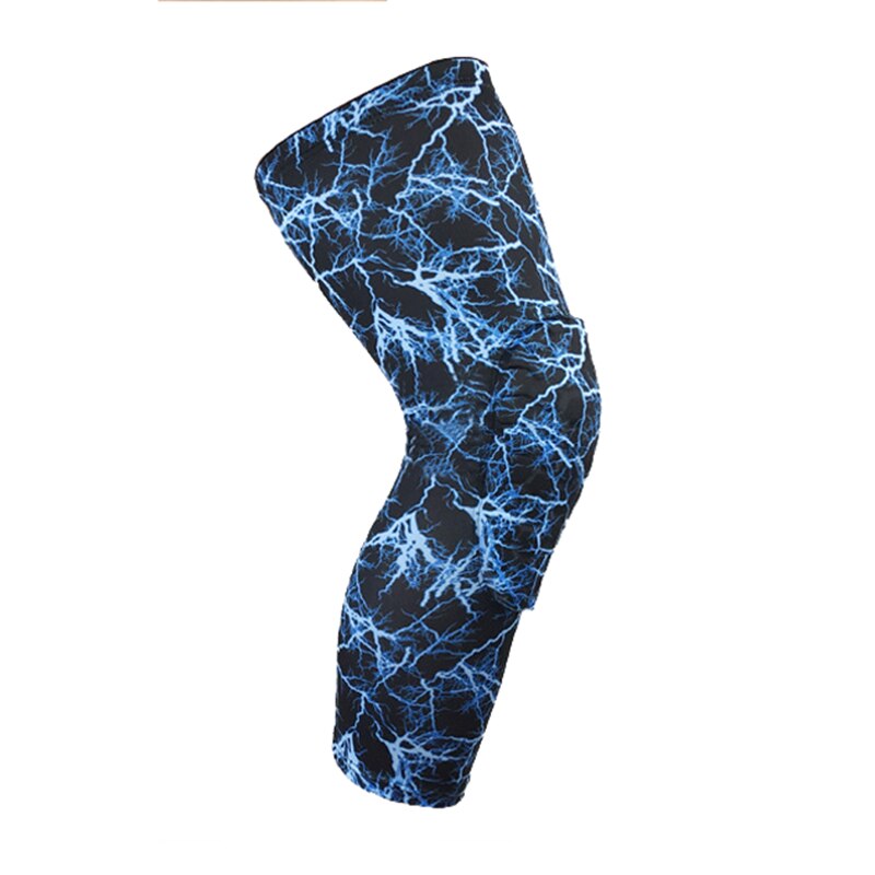 High Elastic Gym Knee Warm Pad Blue