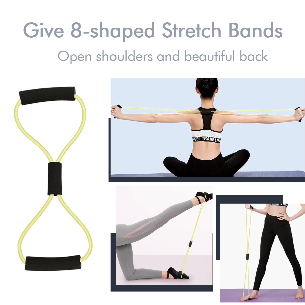 Home Gym Resistance Bands Set