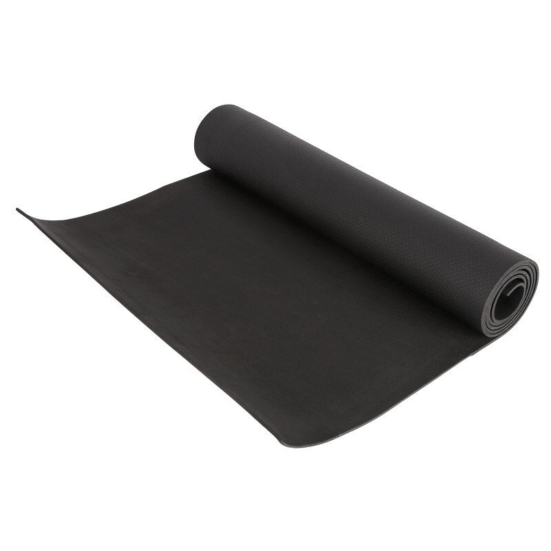 EVA 4mm Thick Dampproof Yoga Mat black