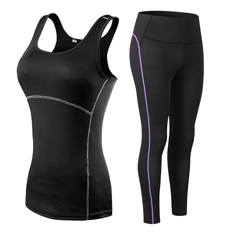 Women Fitness Suit Yoga Sets