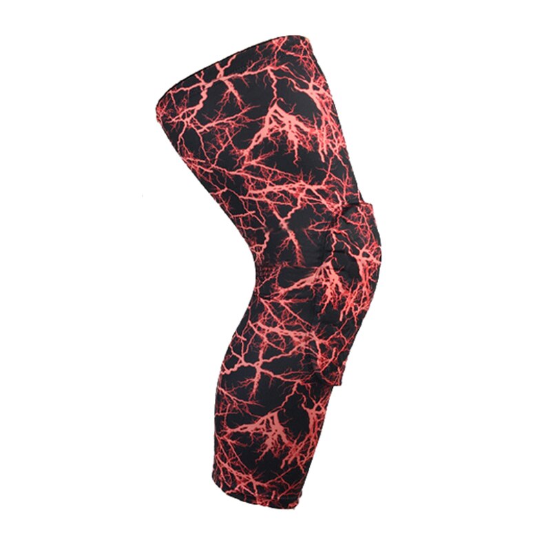 High Elastic Gym Knee Warm Pad Red