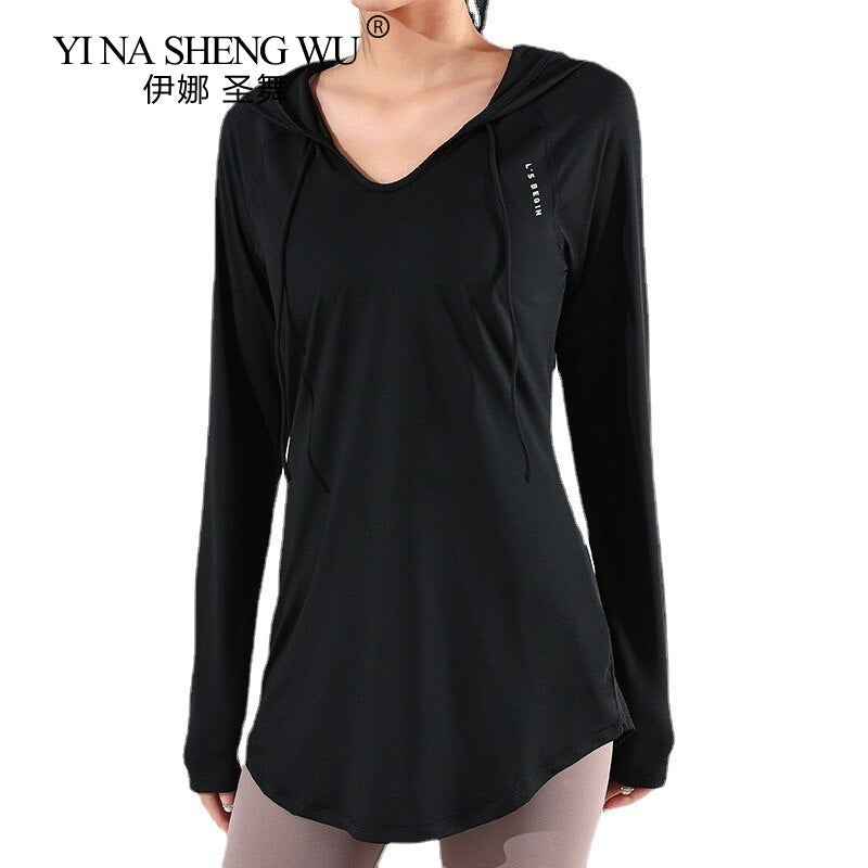 Women Leisure Loose Slimming Sports Top