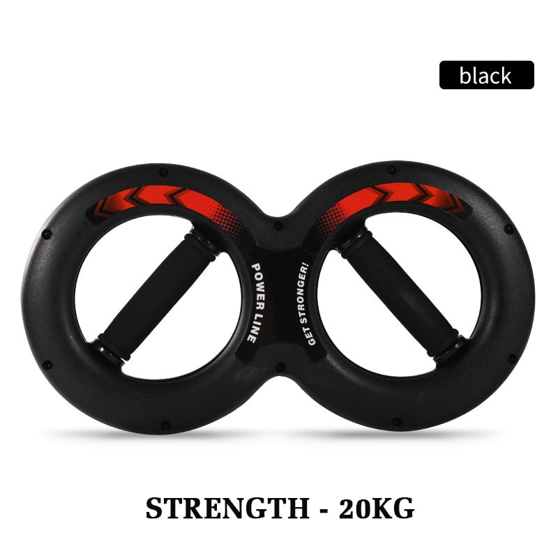 Gym 5-30kg 8-Word Chest Expander Black-20KG