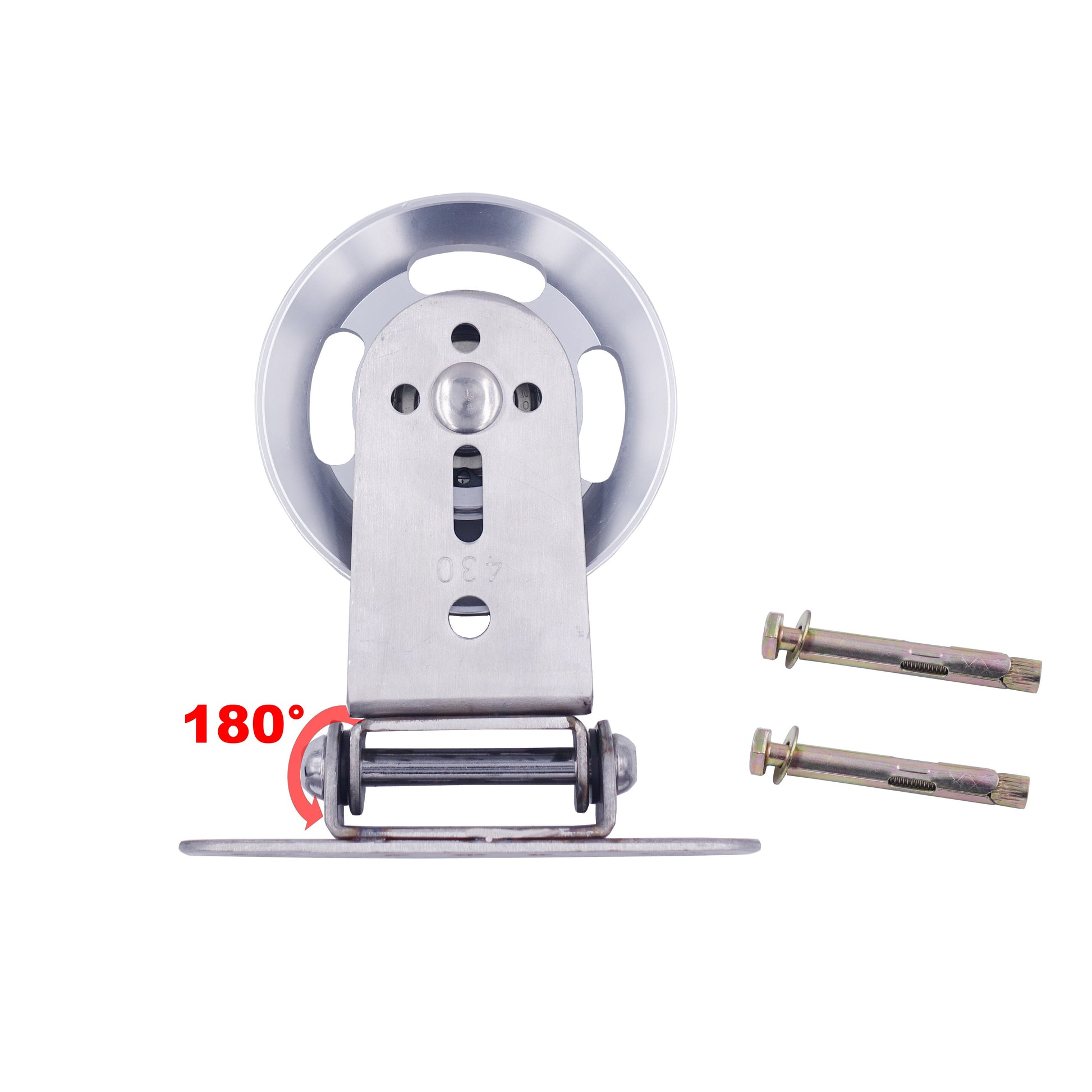 DIY Gym Pully Cable Machine Accessories whirling white