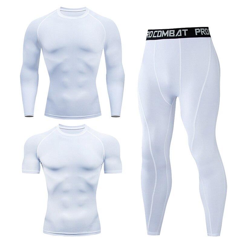 Men Fitness Compression Running Set 6689570209172