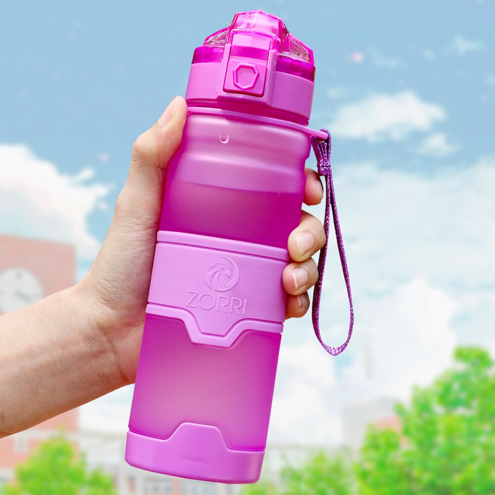 BPA Free Sports Water Bottle Purple