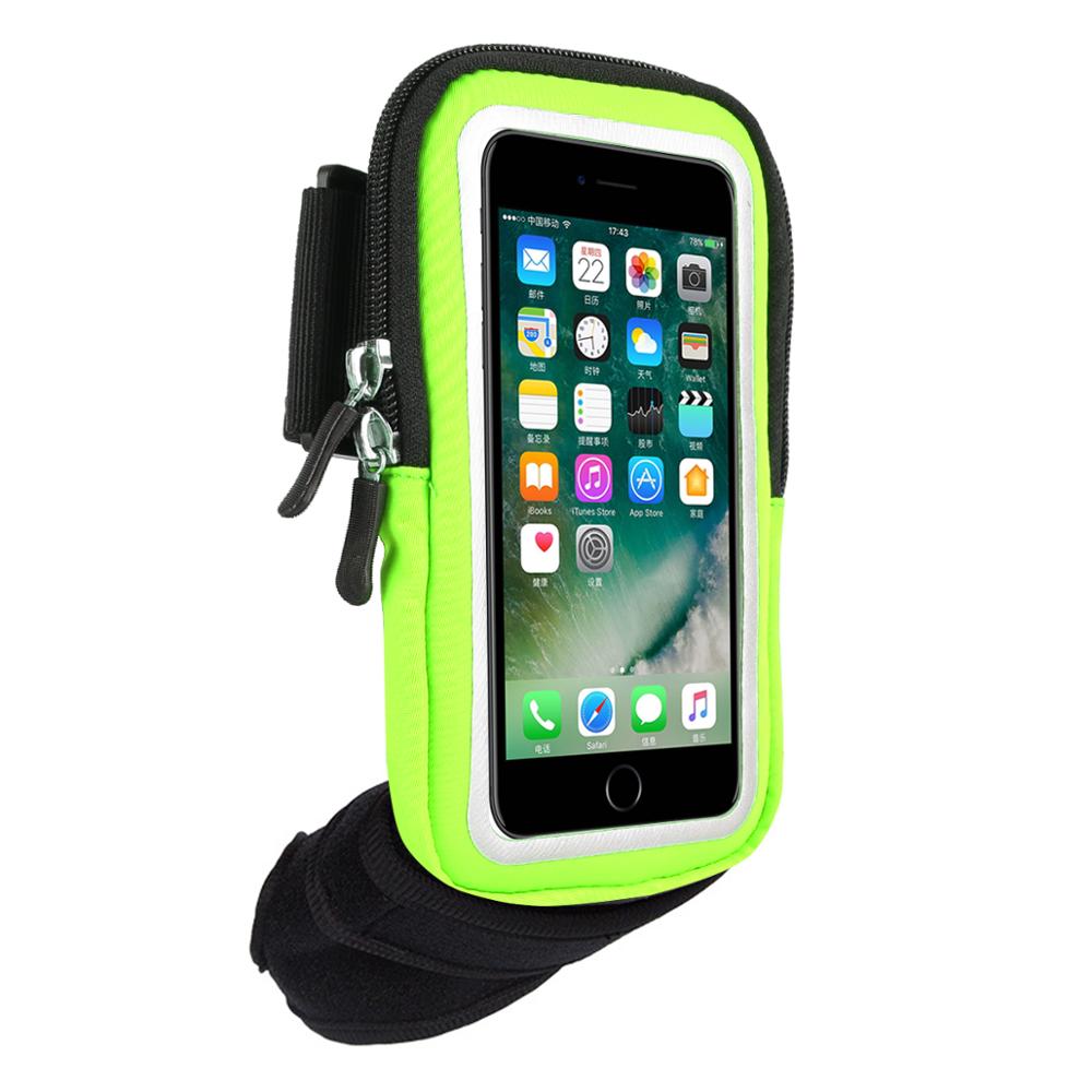 Gym Cycling Wrist Bag Green