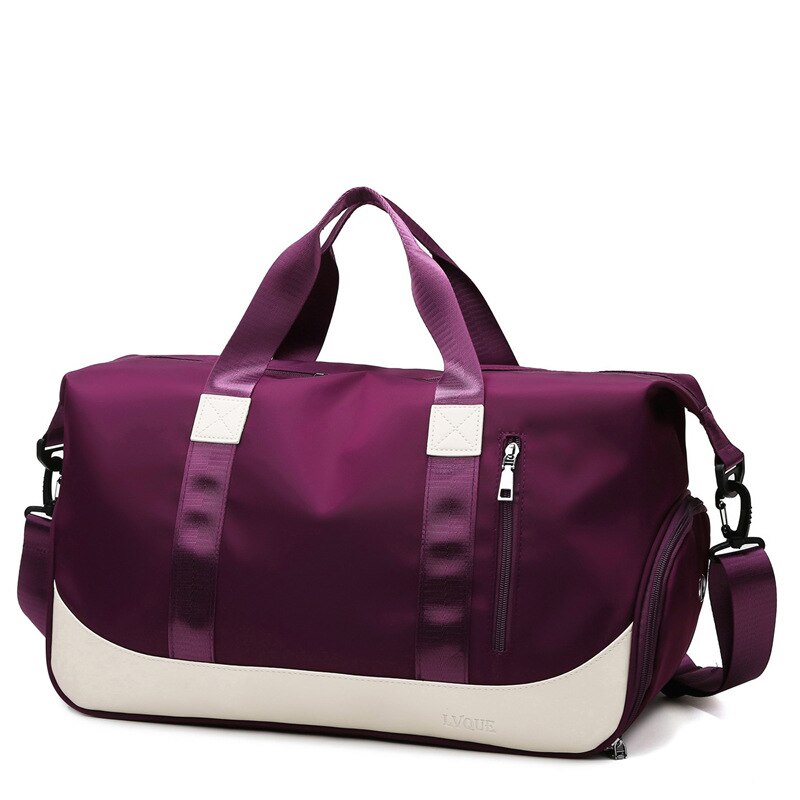 Dry Wet Fitness Bag Deep Purple