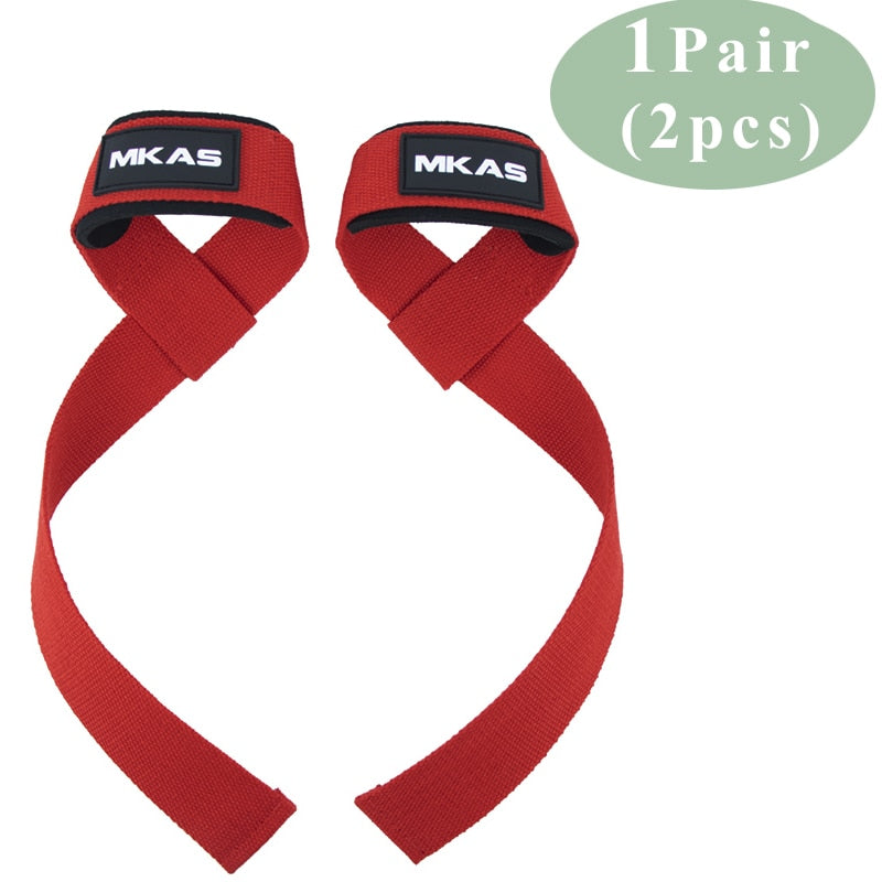Gym Lifting Straps red 2
