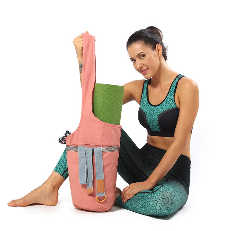 Fashion Canvas Yoga Mat Bag 9