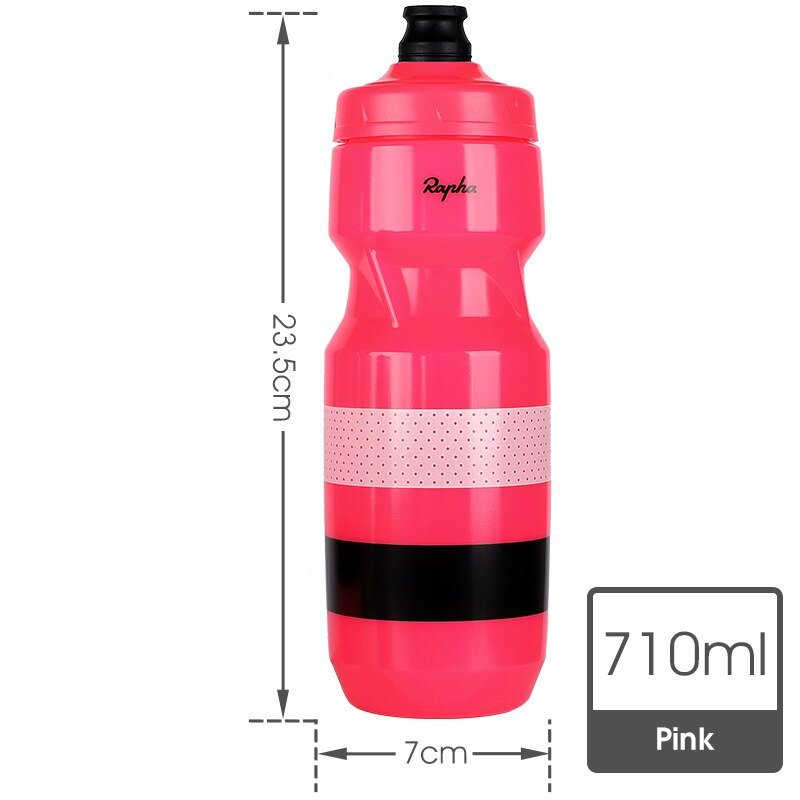 Ultralight Leak-proof PP Drink Bicycle Bottles Pink 710ml