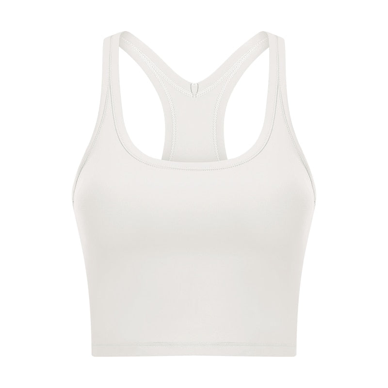 Passion U-Back Women Yoga Bras 2081 Creamy White