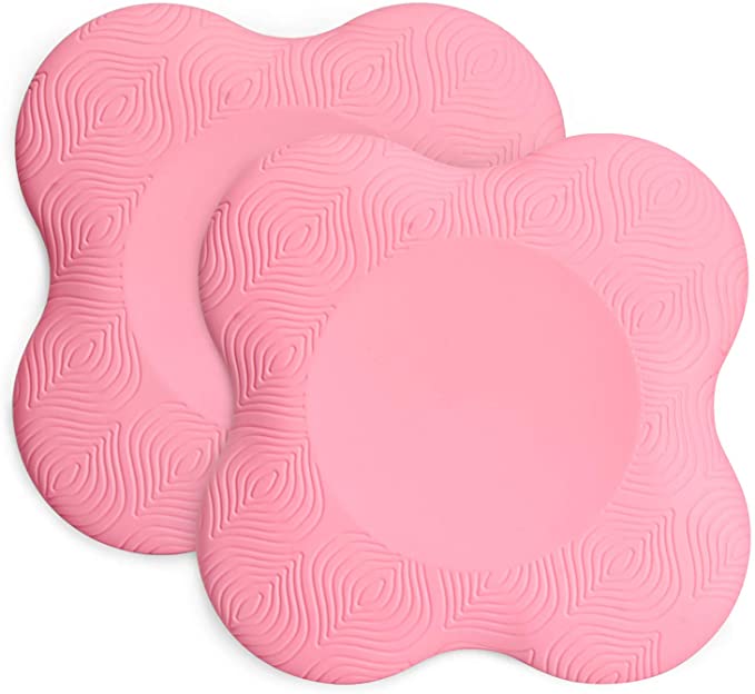 Non-Slip Yoga Knee Pad Type1 Pink