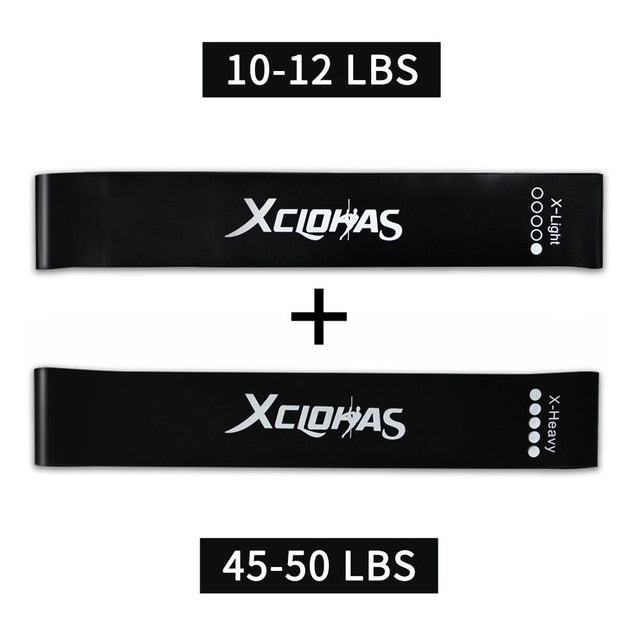 Mini Loops Latex Workout Bands 0.5mm and 1.3mm