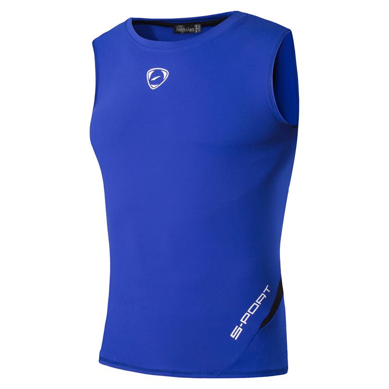 Men's Quick Dry Sleeveless Sport Shirts LSL208-OceanBlue China