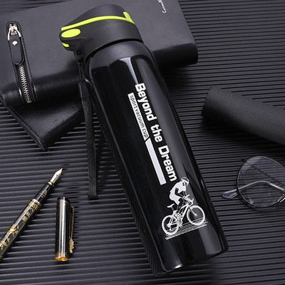 Sports Thermos Bottle Black