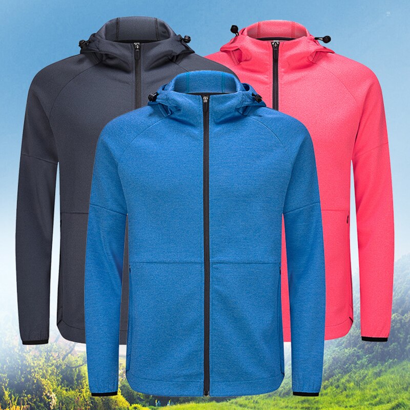 Men Running Hoodies Gym Jacket