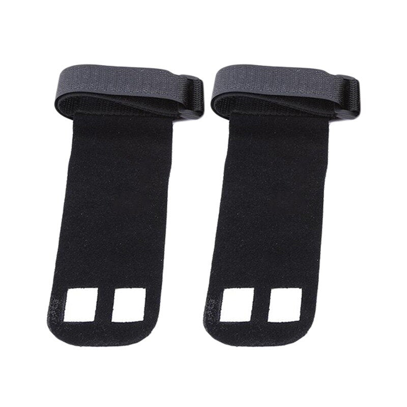 Genuine Leather Gymnastics Weightlifting Hand Grip Black