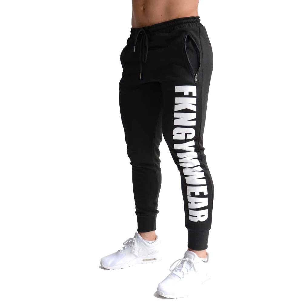 Men Cotton Gym Fitness Pants