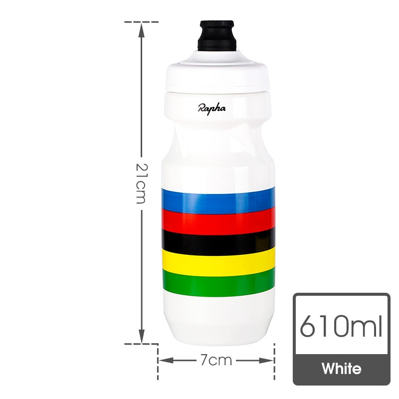 Ultralight Leak-proof PP Drink Bicycle Bottles White 610ml