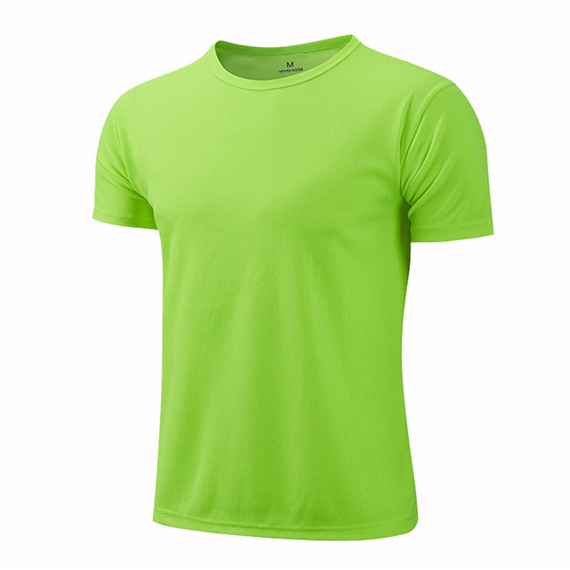 Quick-drying Round Neck Sport T-shirt Green China|Pack of 1