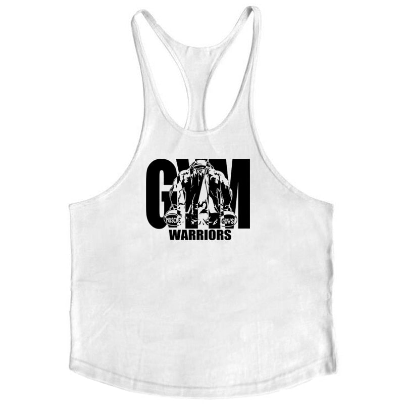 Men Cotton Gym Stringer Tank Top